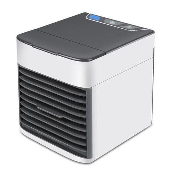Mini Climatizador umidificador portátil USB ou tomada purifica, umidifica e esfria Menor preço em Mini Climatizador umidificador portátil USB ou tomada purifica, umidifica e esfria