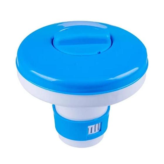 Imagem de Mini Clorador Flutuante Limpeza Piscina Neturno Pastilha 10g