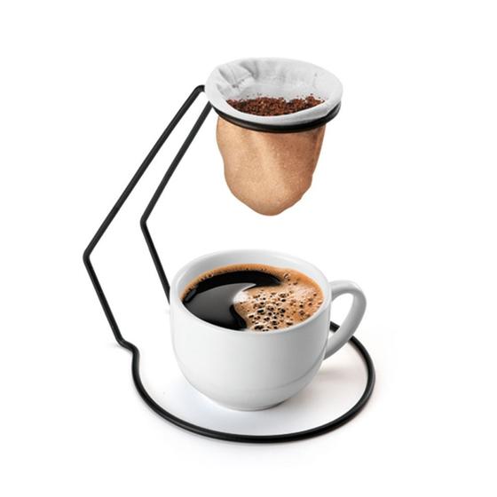 Imagem de Mini Coador De Café Individual Aramado Black Fast Coffe by bsmix