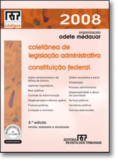 Imagem de Mini Coletânea de Legislação Administrativa e Constituição Federal