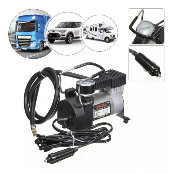 Mini Compressor Ar Portátil P Carro Moto Caminhão E Inflavel Menor preço em Mini Compressor Ar Portátil P Carro Moto Caminhão E Inflavel