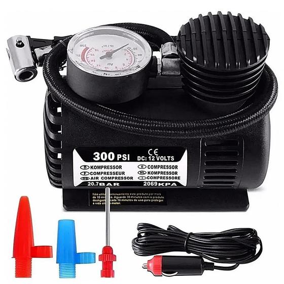 Mini Compressor de ar portátil 12v Bola Bexiga Colchões Boia é boa?