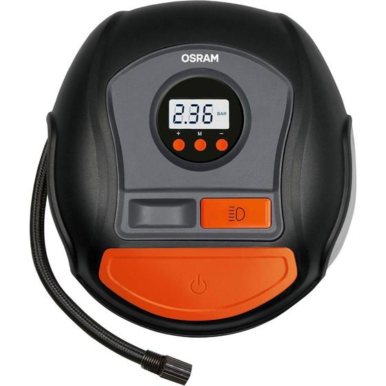 Imagem de Mini compressor de ar portátil digital moto carro osram oti450 tyreinflate 12v 120w