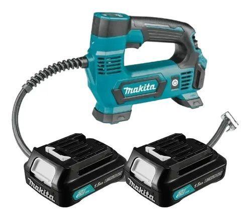 Mini Compressor Mp100 Makita Com 2 Baterias Sem Carregador Menor preço em Mini Compressor Mp100 Makita Com 2 Baterias Sem Carregador