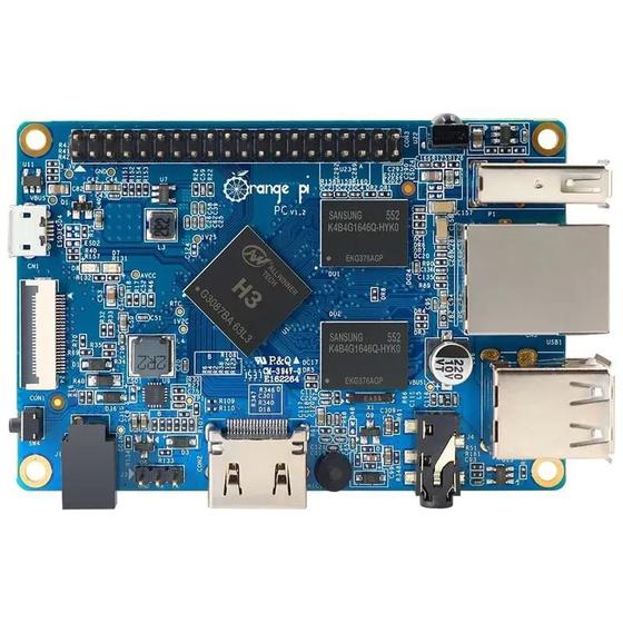 Imagem de Mini Computador Orange PI Allwinner H3 CORTEX-A7