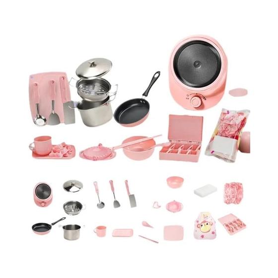 Imagem de Mini Conjunto de Cozinha para Bebês - Brinquedo Educativo e Sensorial