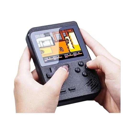 Mini Console Portátil Retrô com 400 Jogos - Tela LCD de 3 Polegadas Menor preço em Mini Console Portátil Retrô com 400 Jogos - Tela LCD de 3 Polegadas