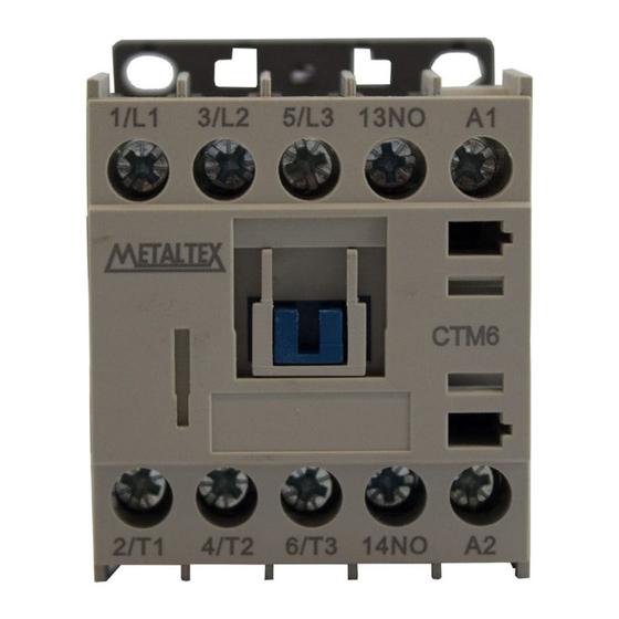 Imagem de Mini Contator 7A 110Vca 1NA Metaltex