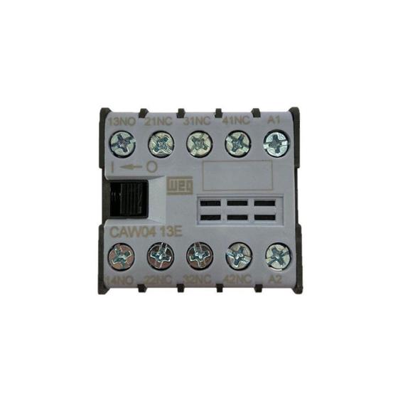 Imagem de Mini Contator Auxiliar CAW01-13 6A 24V 1NA + 3NF Weg