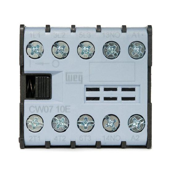 Imagem de Mini Contator Tripolar 7a Cw07-10-30v25 220vac 1na Azul Weg