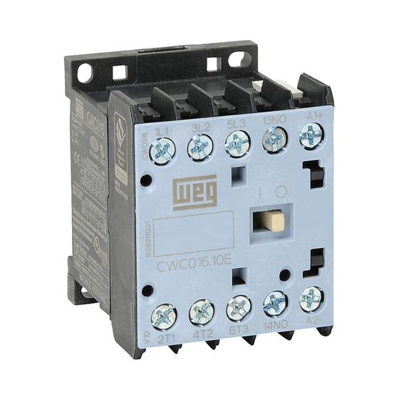 Imagem de Mini contator WEG CWC016 - 10 - 30V26 16A