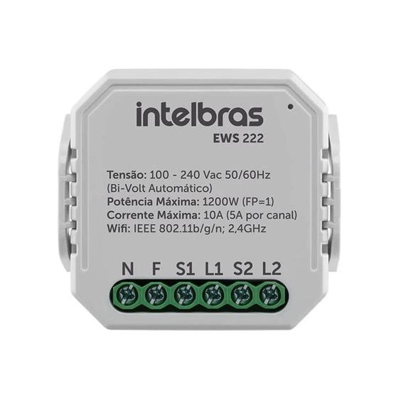 Mini Controlador Smart Intelbras com Wi-Fi Izy EWS 222, 1 Entrada, Controle por Aplicativo, Branco Menor preço em Mini Controlador Smart Intelbras com Wi-Fi Izy EWS 222, 1 Entrada, Controle por Aplicativo, Branco
