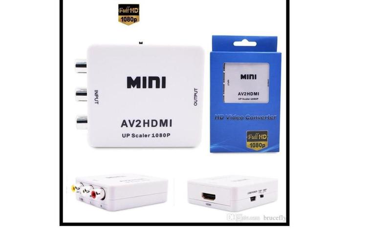 Imagem de Mini Conversor De Multimídia Av2 Para Hdmi