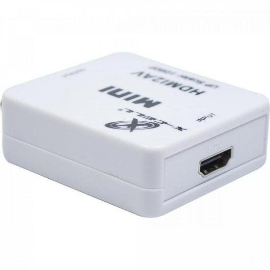 Imagem de Mini Conversor HDMI x AV XC-MC-01 Branco Flex