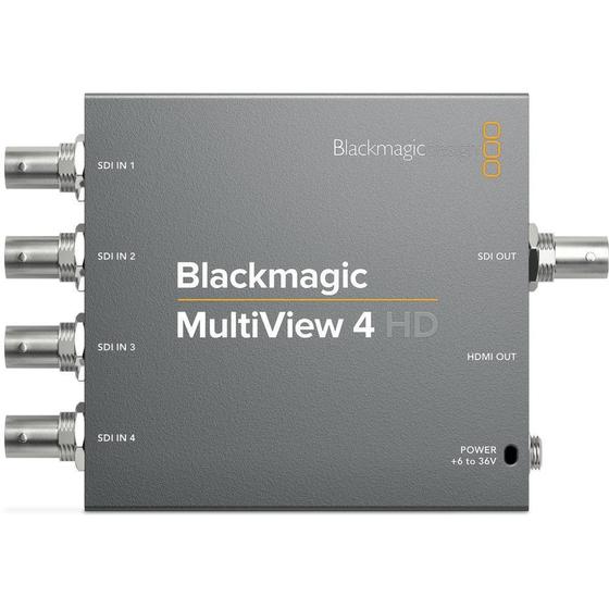 Imagem de Mini Conversor MultiView 4 HD Blackmagic Design SDI