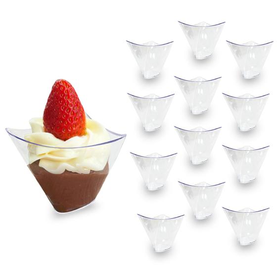 Imagem de Mini Copinho Aperitivo 100ml Acrílico Doces C/ 20 Unid