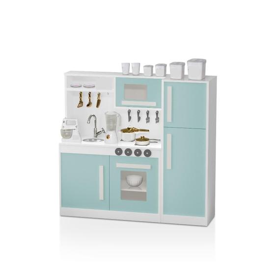 Imagem de Mini Cozinha Infantil Chefinhos de Madeira ComCuba eTorneira