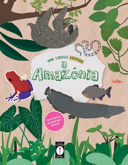 Imagem de Mini Curiosos Montam: Amazonia - LUME LIVROS