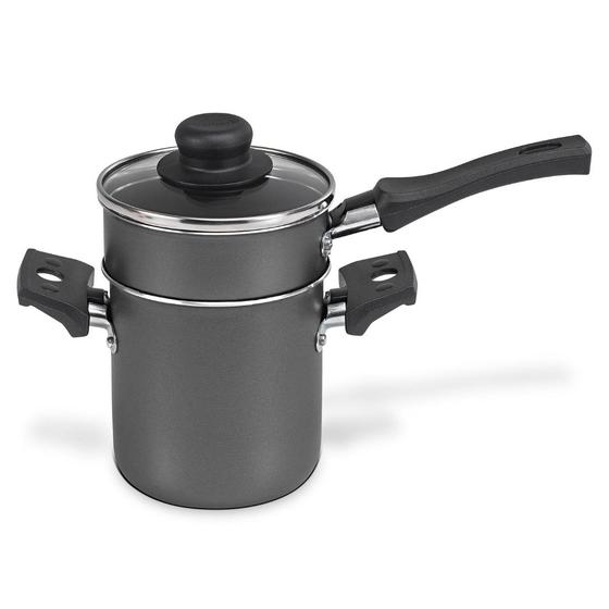 Imagem de Mini Cuscuzeira Antiaderente 800 ml em Alumínio 10 cm Multiflon