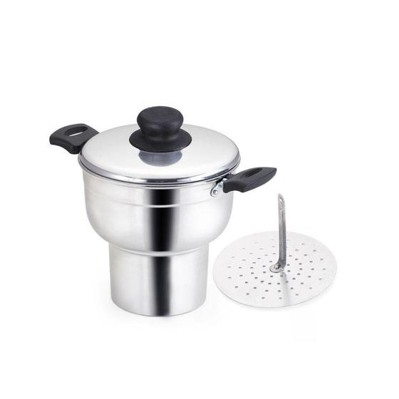 Imagem de Mini Cuscuzeiro Individual 710 ml - Alumínio Bibo