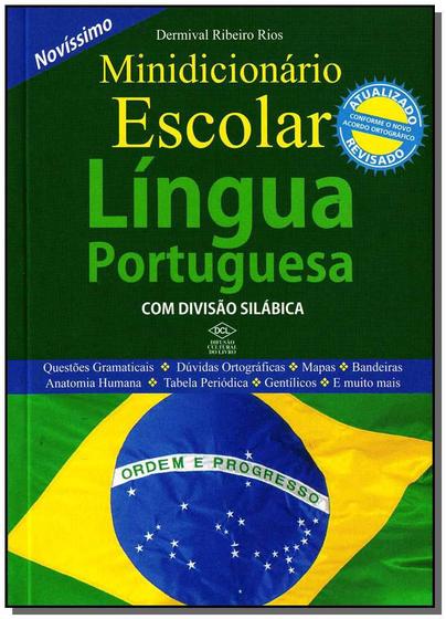 Imagem de Mini Dicionario Escolar Lingua Port Com Div Silabi