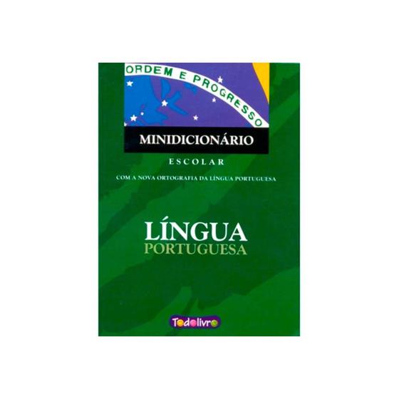 Imagem de Mini Dicionário Escolar - Lingua Portuguesa Todolivro