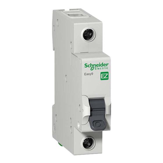 Mini Disjuntor C Monopolar 32A Schneider Menor preço em Mini Disjuntor C Monopolar 32A Schneider