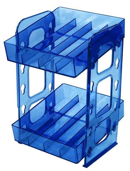 Imagem de Mini Display Azul para Esmaltes Santa Clara
