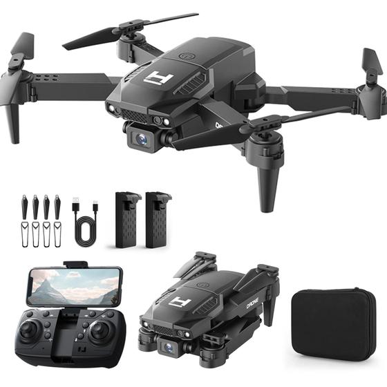 Imagem de Mini Drone BeiyoQSZ com Câmera FPV WiFi 1080P