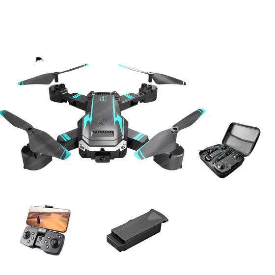 Imagem de Mini Drone Dobrável Com Câmera 4K Vídeo Controle Remoto Voô