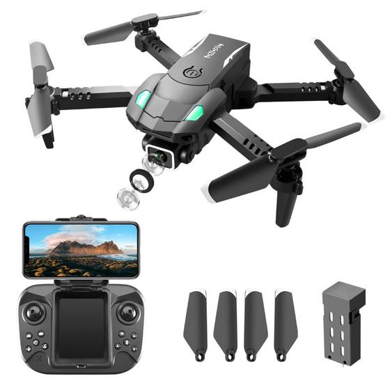 Imagem de Mini Drone Trokphy com Câmera Dupla 4K e GPS - Bateria 650mAh