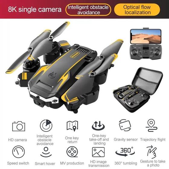 Imagem de Mini Drone Trokphy S6 - Dobrável, Smart, HD 8K e RC