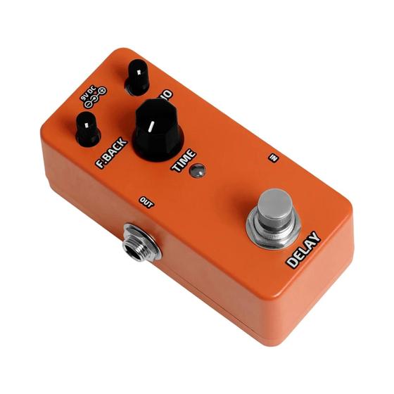 Imagem de Mini Efeito De Pedal De Guitarra De Distorção Overdrive De Metal Para Baixo De Guitarra Elétrica