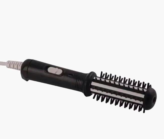 Imagem de Mini escova alisadora modeladora para cabelo portátil 127/220V