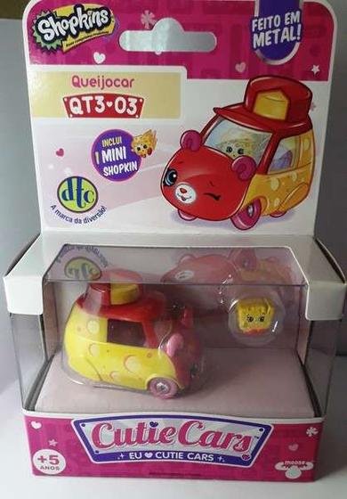 Imagem de Mini Figura e Veículo Shopkins Cutie Cars Blister Unitário