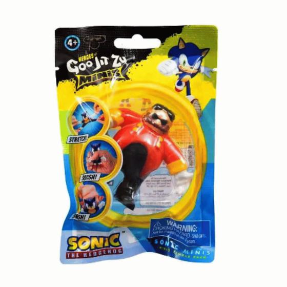 Imagem de Mini Figura Eggman Sonic The Hedgehog Goo Jit Zu 3654