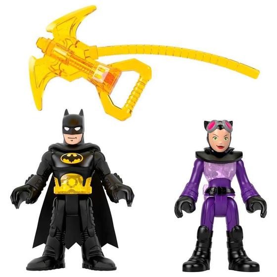 Imagem de Mini Figuras Dc Imaginext Batman E Mulher Gato - Mattel