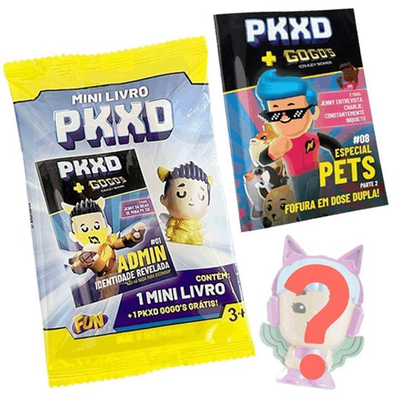 Imagem de Mini Figuras PKXD Gogos Mini Livro e Gogos Surpresa