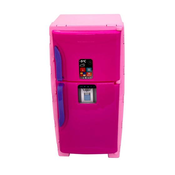 Mini Freezer de Brinquedo com Formas de Gelo, Gaveteiros e Prateleiras Menor preço em Mini Freezer de Brinquedo com Formas de Gelo, Gaveteiros e Prateleiras