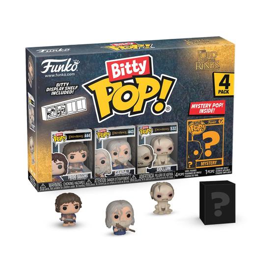 Imagem de Mini Funko Bitty Pop! O Senhor dos Anéis - Pacote com 4 Brinquedos Colecionáveis