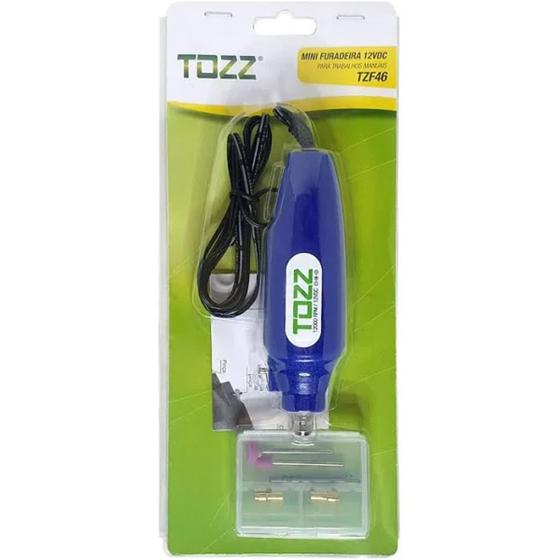 Mini Furadeira Drill 12 Volts 7 Acessórios Artesanato Tozz Menor preço em Mini Furadeira Drill 12 Volts 7 Acessórios Artesanato Tozz