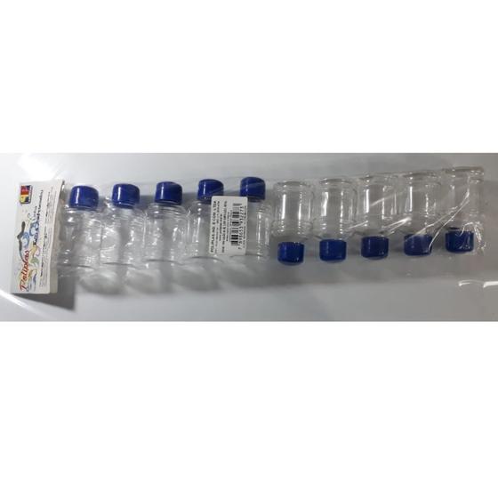 Imagem de Mini Galao 45 Ml Com Tampa Azul Royal C 10 Unid
