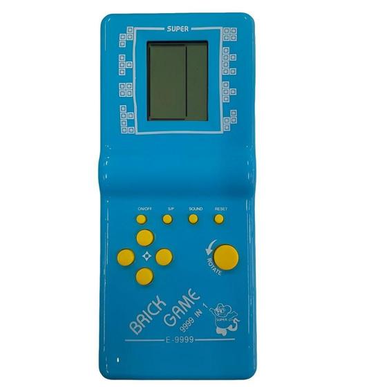 Imagem de Mini Game Clássico Portátil Azul Diversão Retrô - Quanhe
