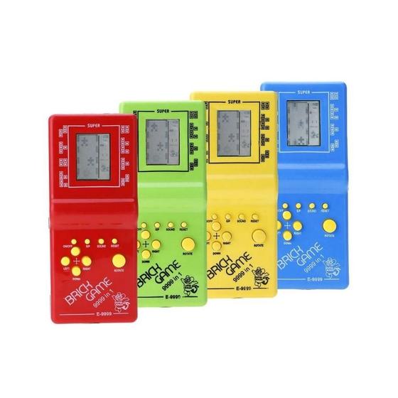 Imagem de Mini Game Retro Portatil Classico Brick Game 9999 In 1