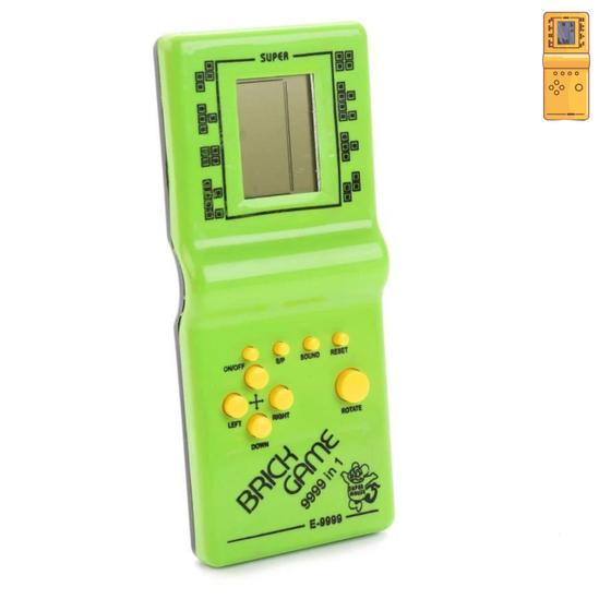 Imagem de Mini Game Retro Portátil Clássico Brick Game 9999 in 1