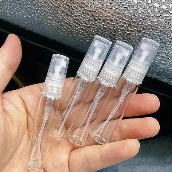 Imagem de Mini Garrafas de Vidro para Perfume - Transparentes (3ml, 5ml, 10ml)