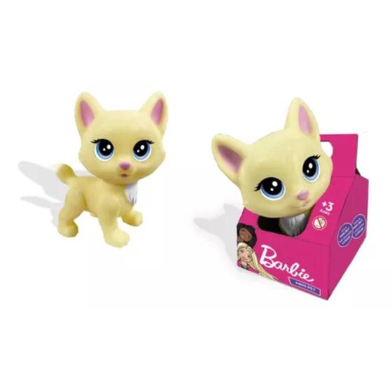 Imagem de Mini Gata Na Casinha - Creme Claro - Mini Pets Da Barbie - Mattel