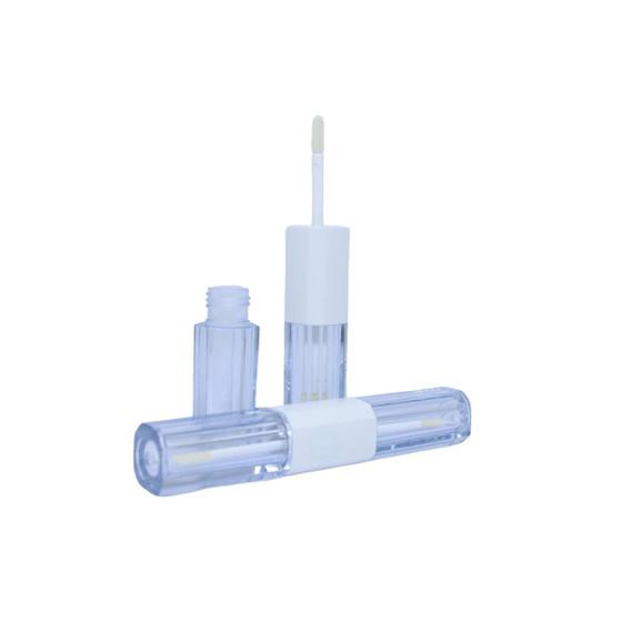 Imagem de Mini Gloss Labial Duplo 2,5ml Com Batoque Frasco Vazio 50 Unid