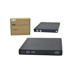 Imagem de Mini Gravador CD e DVD SLIM Externo USB 2.0 DG-100 DEX