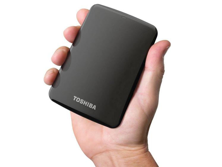 Imagem de Mini HD Externo 1TB Toshiba Connect USB 3.0